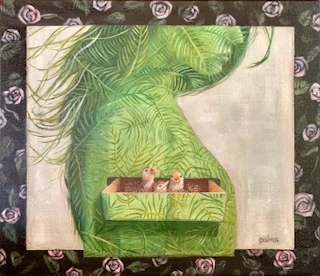 El latido exacto — OIL ON CANVAS 30 X 35 CMS