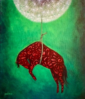 Asciende — ÓLEO SOBRE LIENZO 35 X 30 CMS