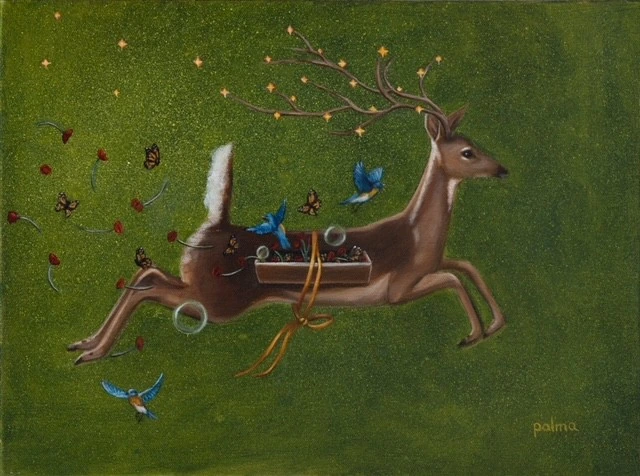 Camino profuso — ÓLEO SOBRE LIENZO 30 X 40 CMS