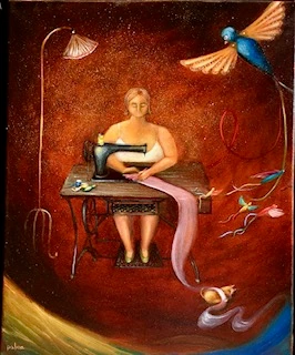 Sueños de un amor chiquito — OIL ON CANVAS 40 X 50 CMS